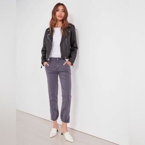 PAIGE Women's Mayslie Jogger Jeans in White Size 30 | 10